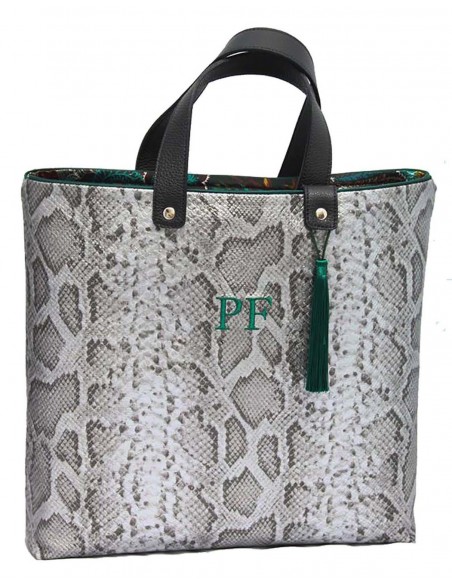 Square Serpiente Plata