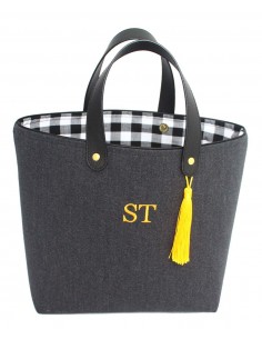Shopper Paño Gris