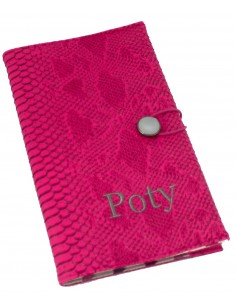 Bloc de Notas Serpiente Fucsia