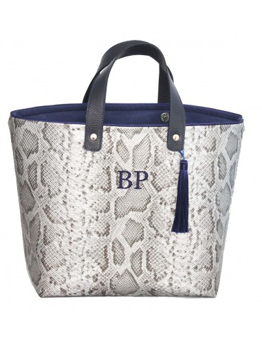 Shopper Serpiente Plata