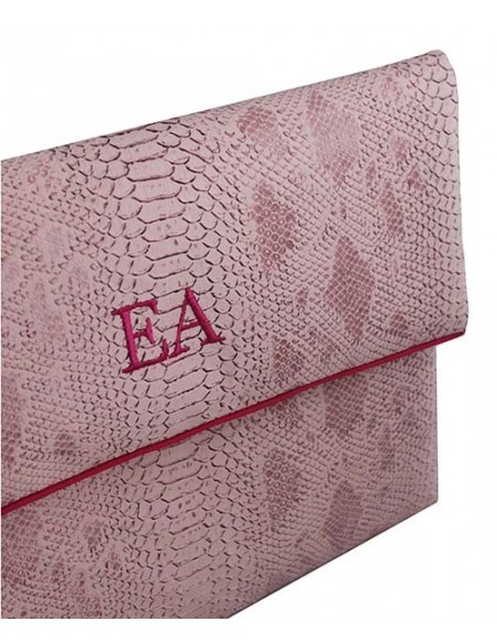 Portadocumentos Serpiente Rosa